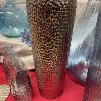 Grace Silver Ceramic Vase
